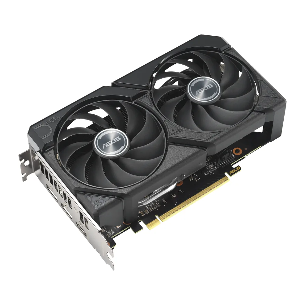 ASUS Dual Radeon RX 9060 XT OC, vista 2