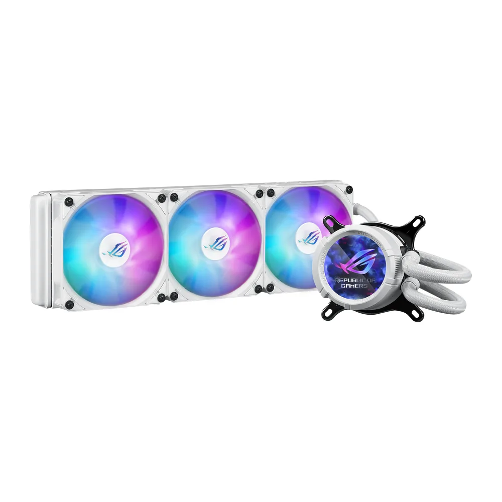 ASUS ROG Strix LC III 360 ARGB LCD White