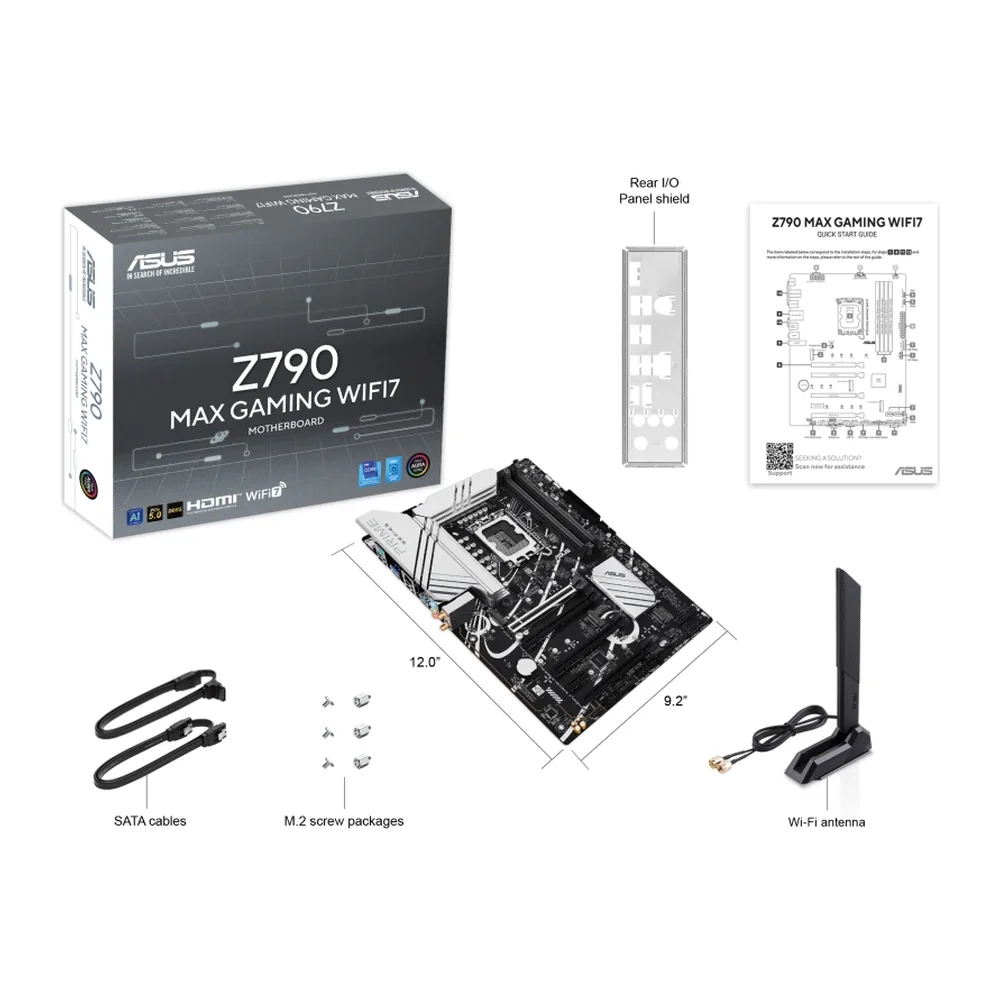 ASUS Z790 Max Gaming WiFi7, vista 4