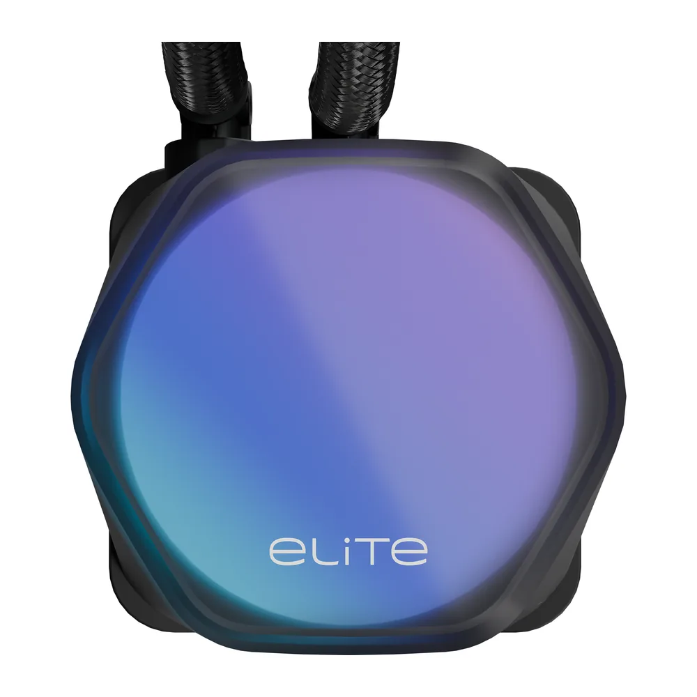 Cooler Master Elite Liquid 240 ARGB Black, vista 2