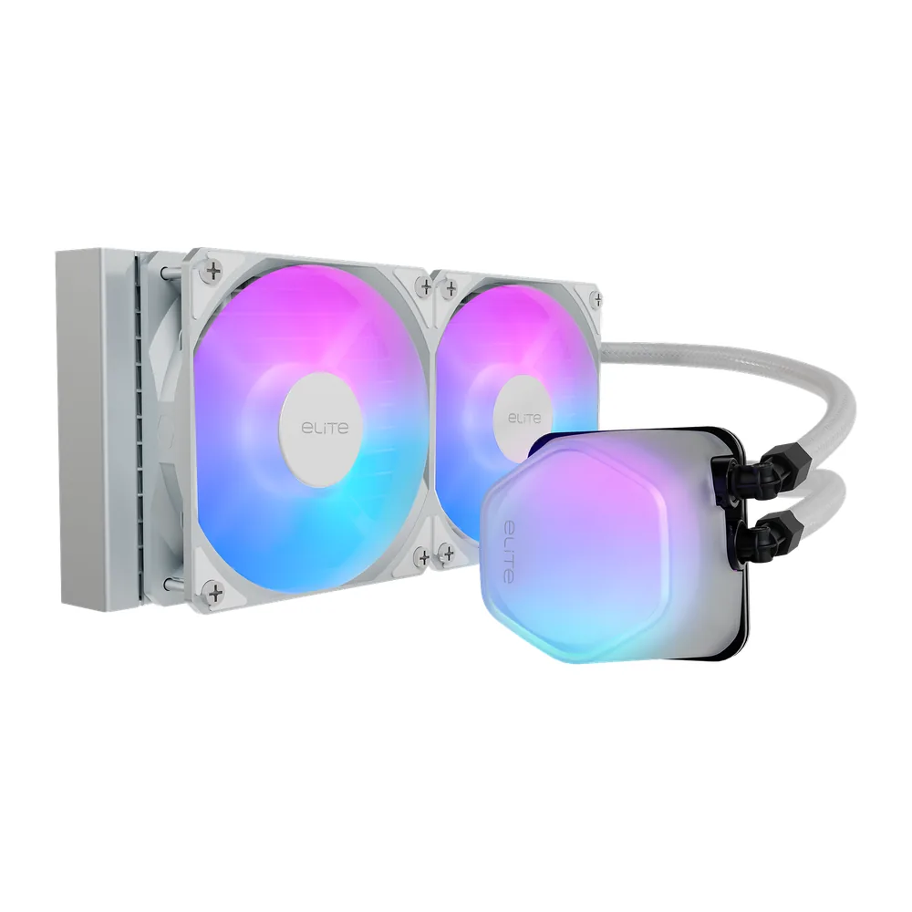 Cooler Master Elite Liquid 240 ARGB White