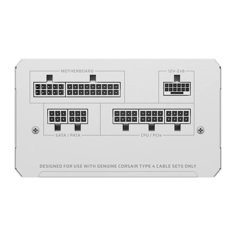 Corsair RM850e 850W White, vista 2