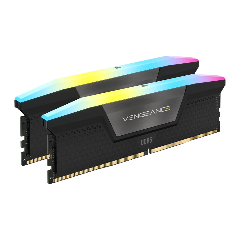Corsair Vengeance RGB 32GB (2×16GB) DDR5 6000MHz Black