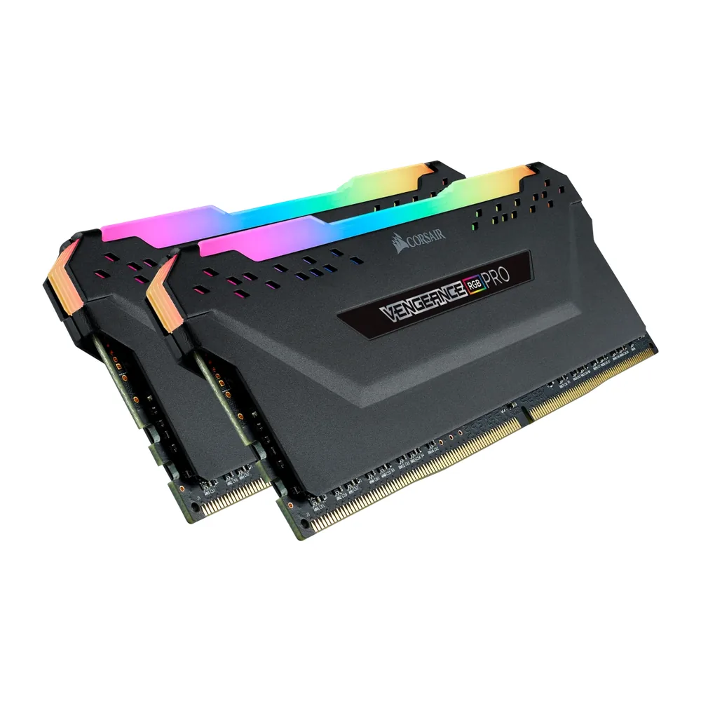 Corsair Vengeance RGB Pro 16GB (2×8GB) DDR4 3200MHz Black