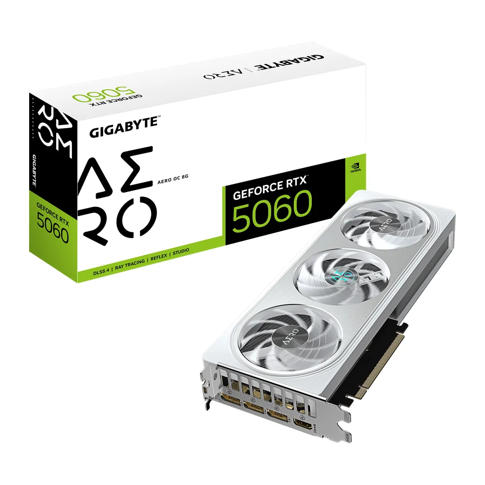 Gigabyte AERO GeForce RTX 5060 OC White