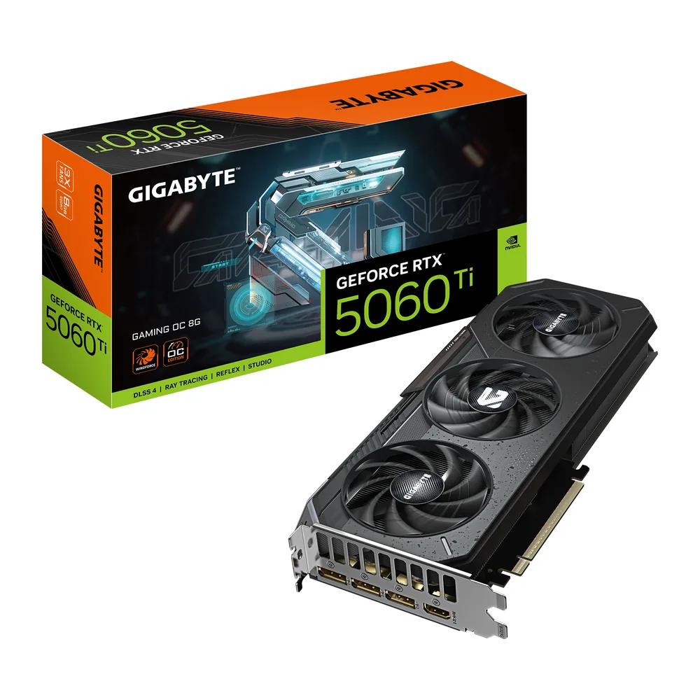 Gigabyte Gaming OC GeForce RTX 5060 Ti 8GB