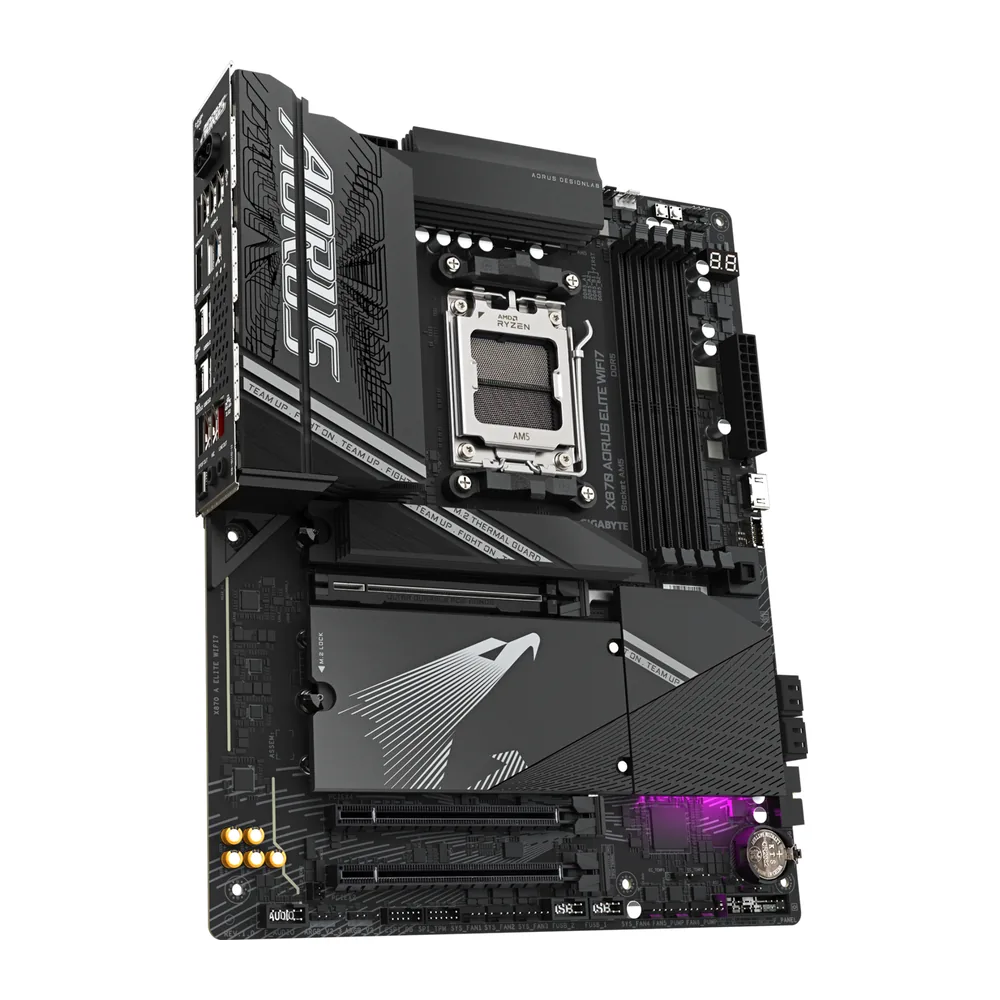 Gigabyte X870 AORUS Elite WiFi7, vista 2