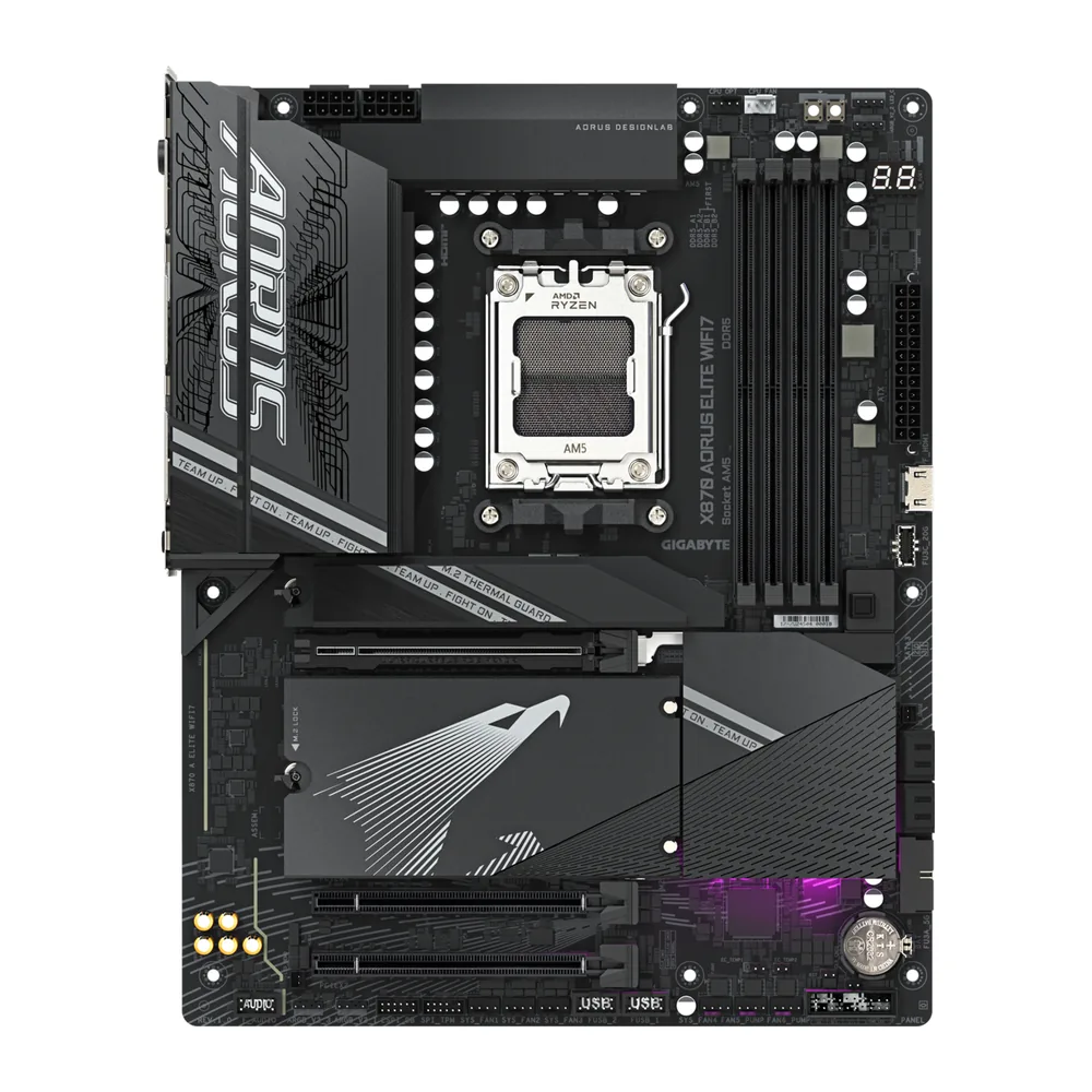 Gigabyte X870 AORUS Elite WiFi7, vista 3