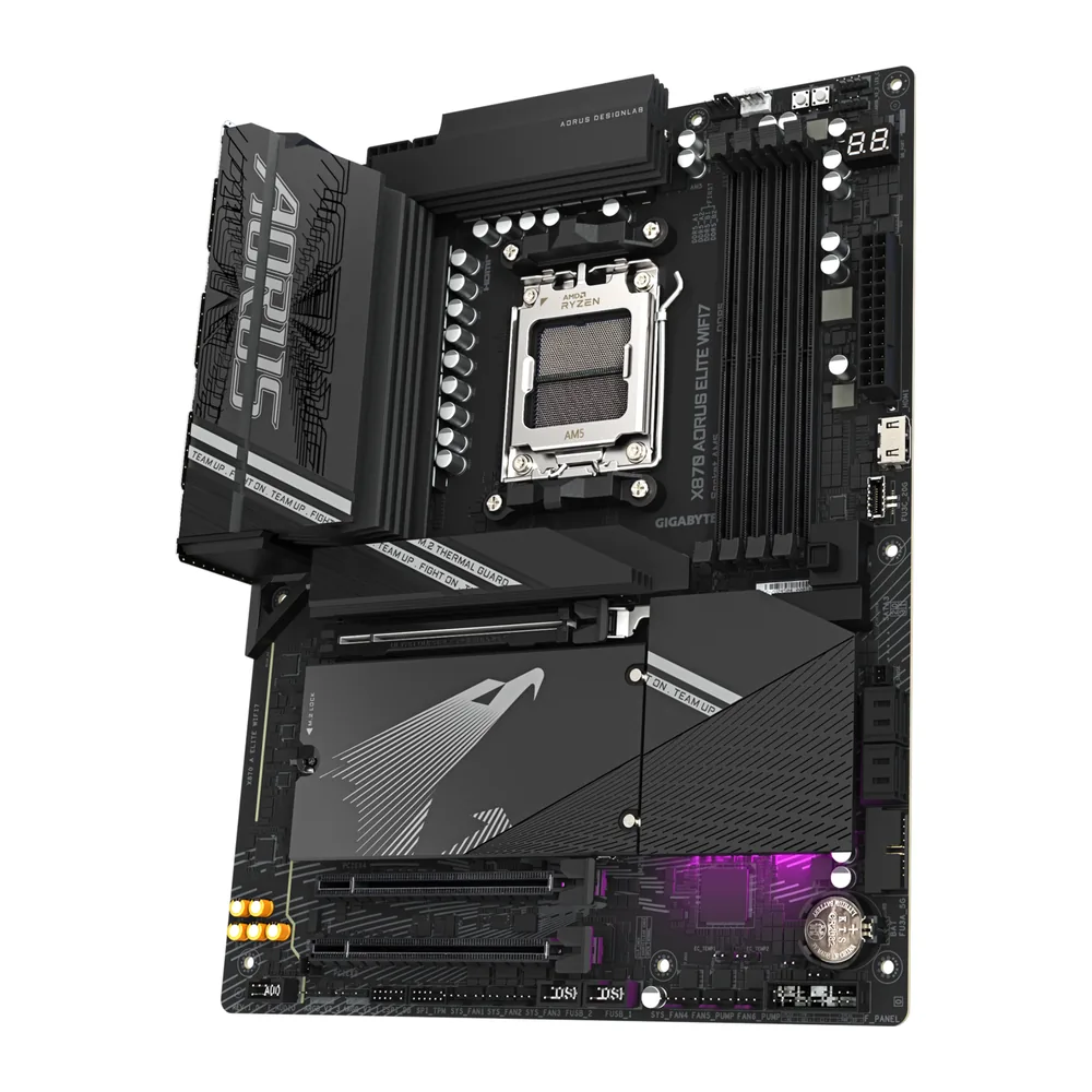Gigabyte X870 AORUS Elite WiFi7, vista 4
