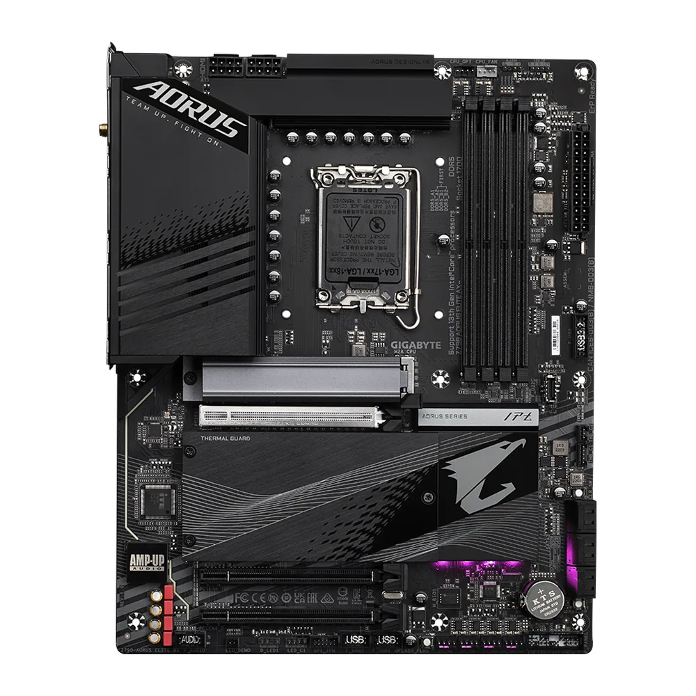 Gigabyte Z790 AORUS Elite AX, vista 3