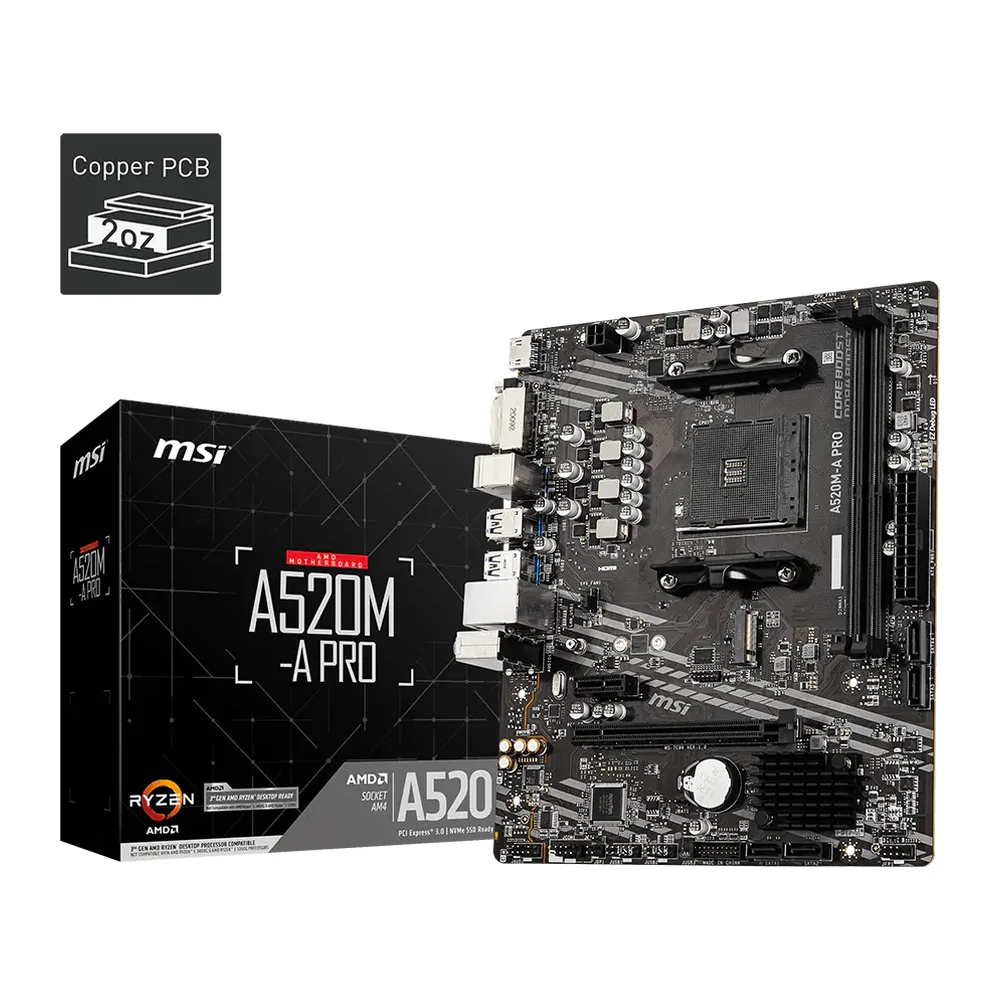 MSI A520M-A Pro