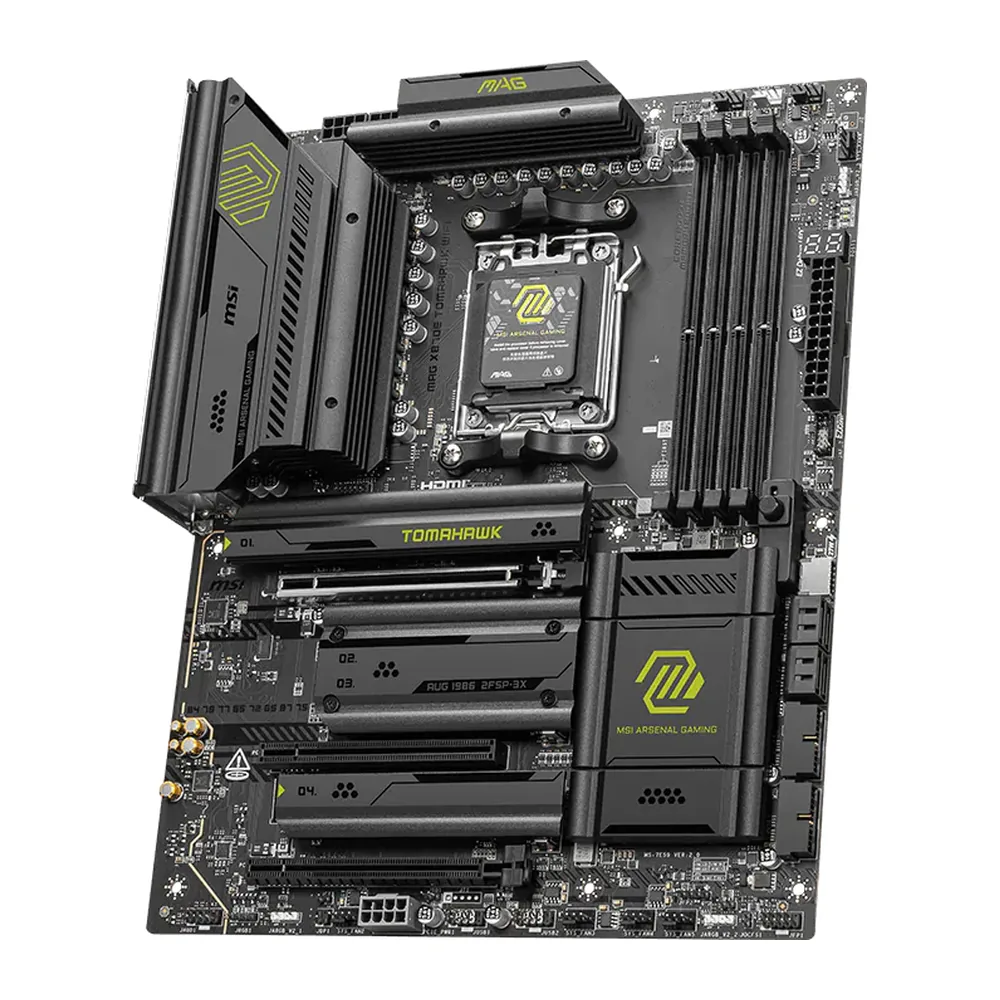 MSI MAG X870E Tomahawk WiFi, vista 2