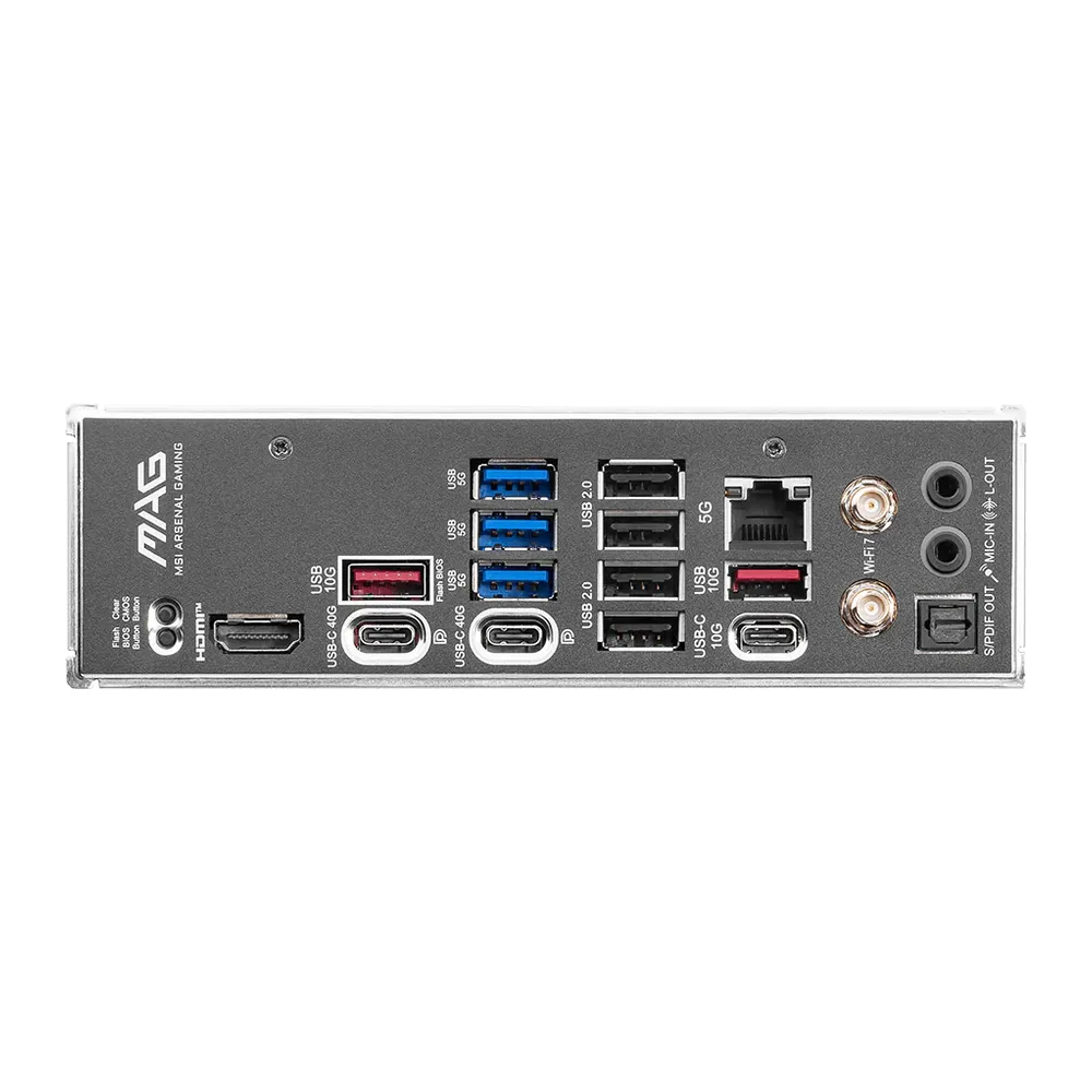 MSI MAG X870E Tomahawk WiFi, vista 5
