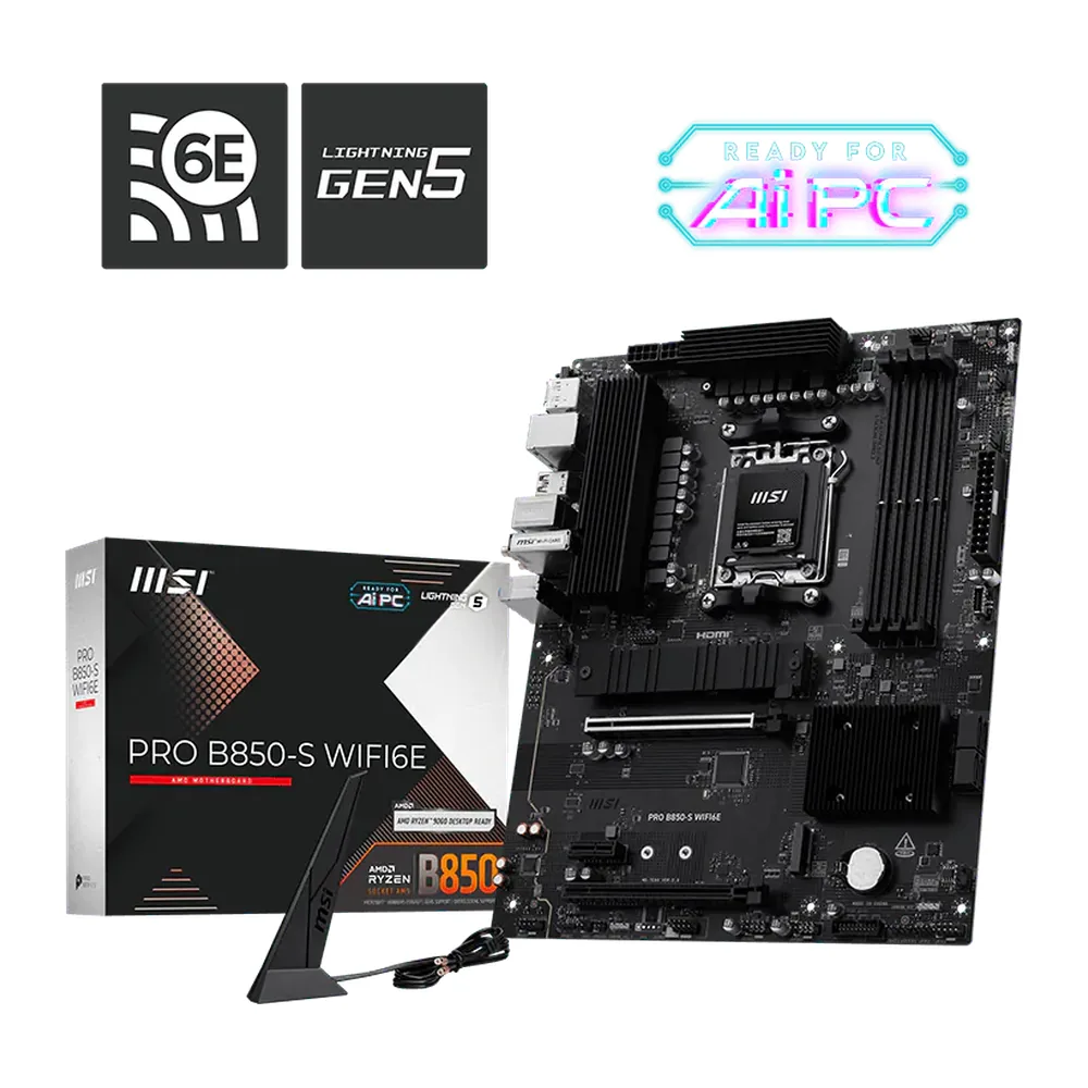 MSI Pro B850-S WiFi6E