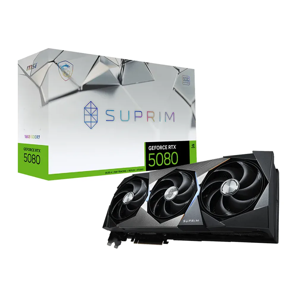 MSI Suprim SOC GeForce RTX 5080