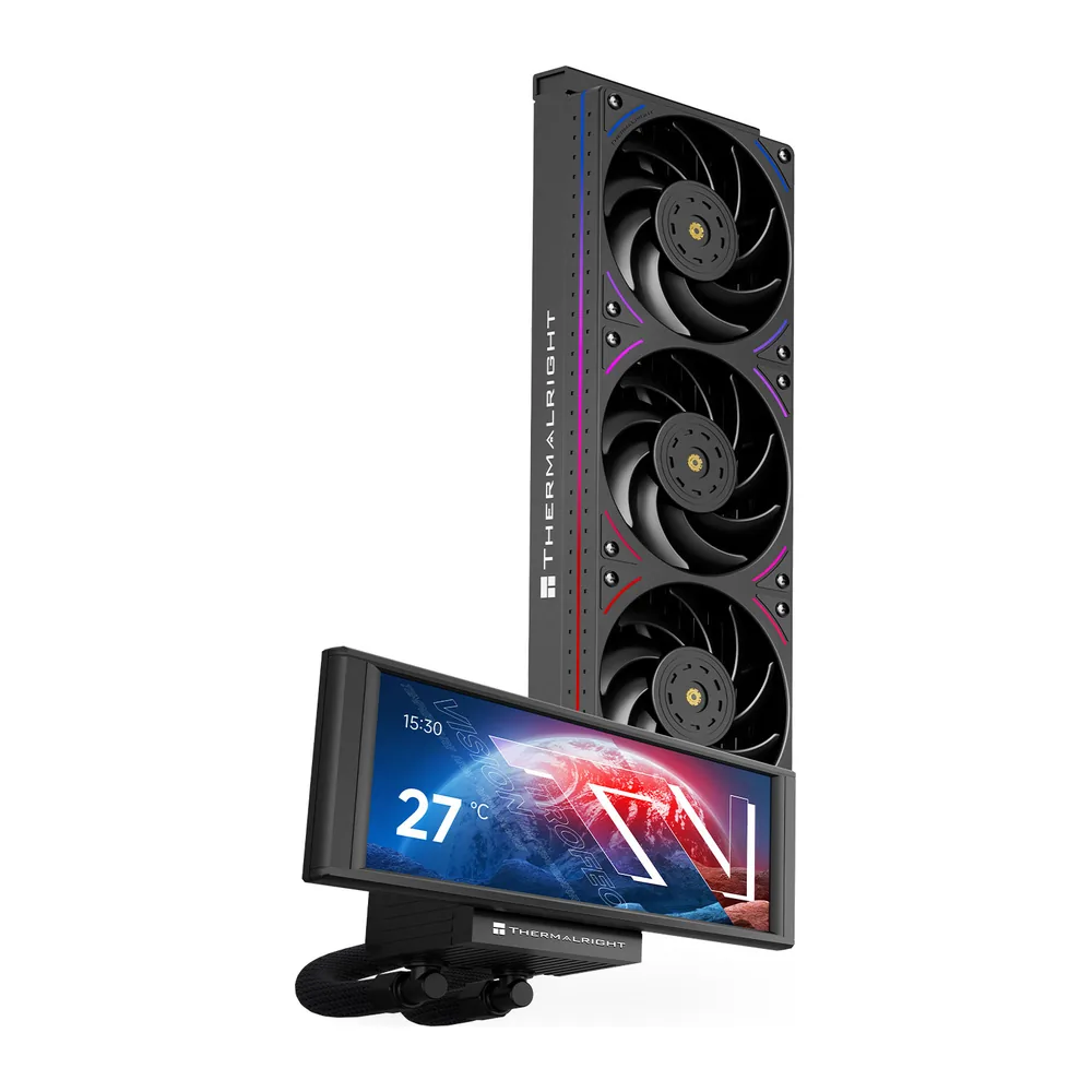 Thermalright Trofeo Vision 360 ARGB Black, vista 2
