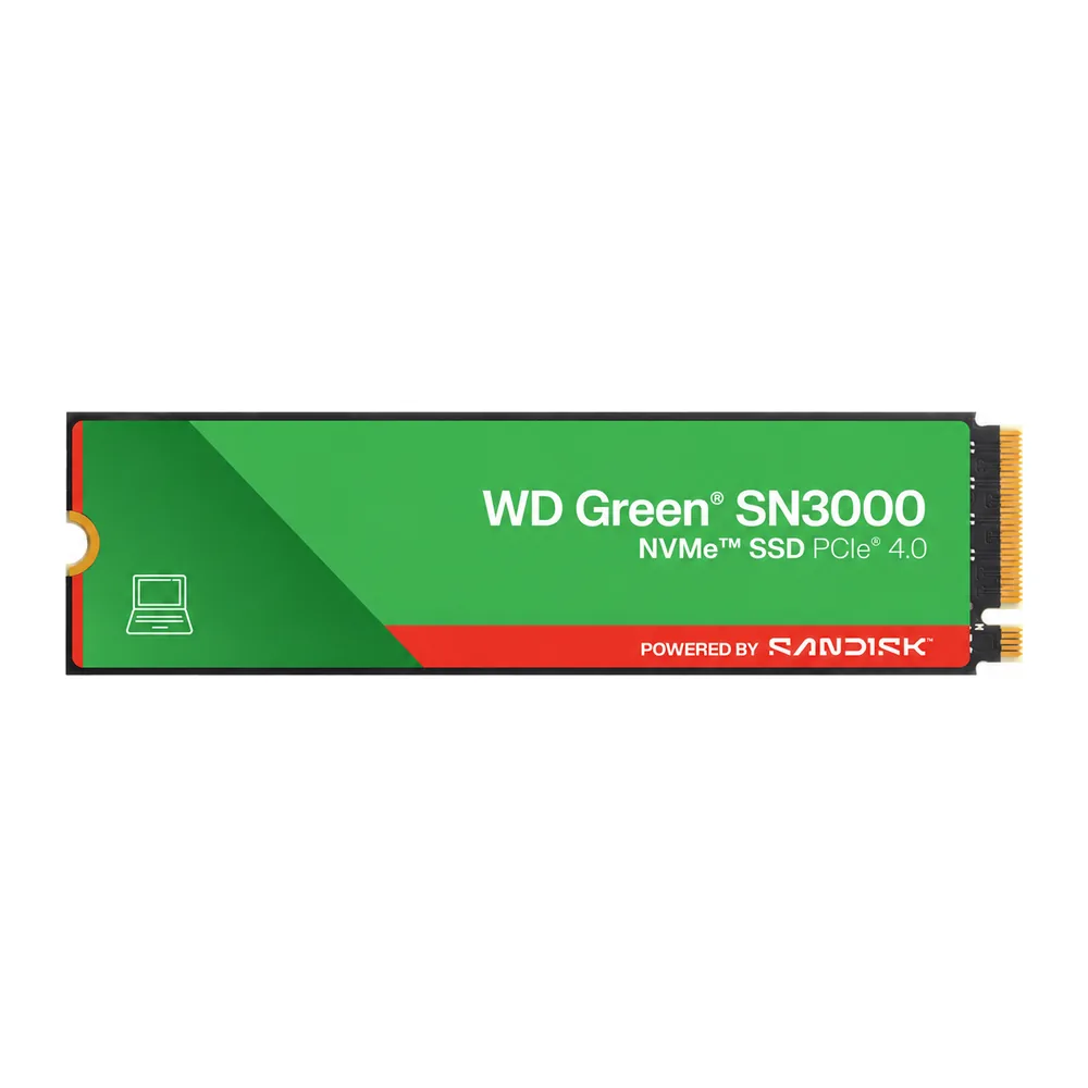WD Green SN3000 500GB NVMe, vista 3